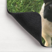Pug Puppy Foto Muismat (Hoek)
