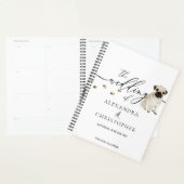 PUG puppy hond liefde bruiloft Planner (Display)