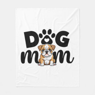 Pug Puppy Honden Moeder Hondenliefhebber Fleece Deken
