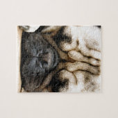 Pug puppy legpuzzel (Horizontaal)