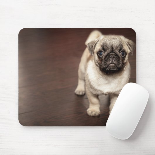 Pug Puppy Muismat (Met muis)