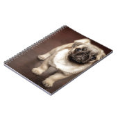Pug Puppy Notitieboek (Linkerzijde)