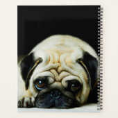 Pug Puppy Planner (Achterkant)