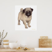 Pug Puppy Print (Keuken)