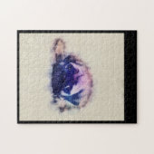 Pug Puppy Sketch Pug Hondenliefhebbers Gift Legpuzzel (Horizontaal)