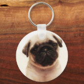 Pug puppy sleutelhanger (Voorkant)