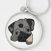 PUG PUPPY SLEUTELHANGER (Voorkant)