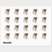 Pug Puppy Sticker (Vel)