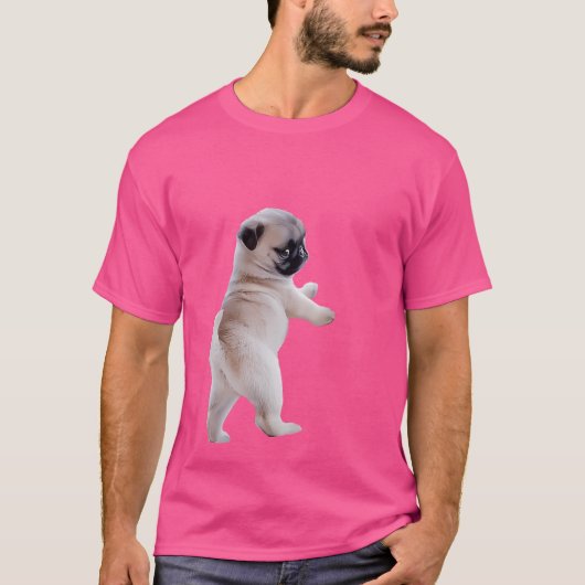 Pug Puppy T-shirt (Voorkant)