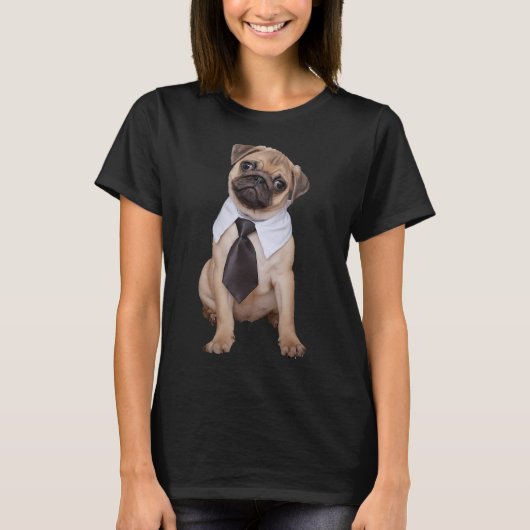 pug puppy t-shirt (Voorkant)