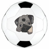 PUG PUPPY VOETBAL (Voorkant)