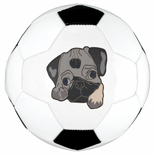 PUG PUPPY VOETBAL (Voorkant)