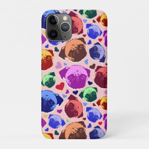 Pug Puppypuppy Honden PopArt Retro Stijl Case-Mate iPhone Case