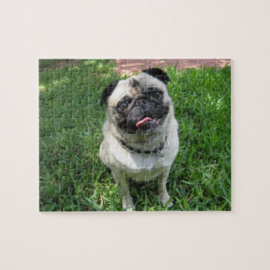 Pug Puzzle Legpuzzel (Horizontaal)