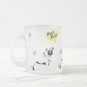 Pug Regels Matglas Koffiemok (Links)