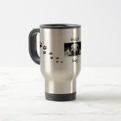 Pug reismok reisbeker (Voorkant links)