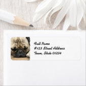 PUG retouradres-mailinglabel Etiket (Insitu)