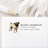 Pug Retouradreslabels Etiket (Insitu)