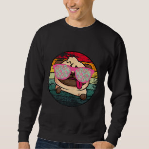 Pug Retro Vintage Magnet Classic T-shirt 368