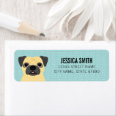 Pug Return Address Labels (Insitu)