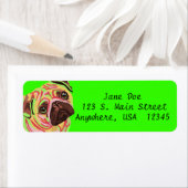 Pug Return Address Labels (Insitu)