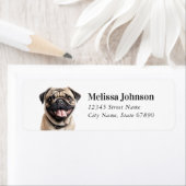 Pug Return Address Labels (Insitu)