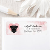 Pug Return Address Labels (Insitu)