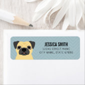 Pug Return Address Labels (Insitu)