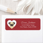 Pug Return Address Labels (Insitu)