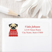 Pug Return Address Labels (Insitu)