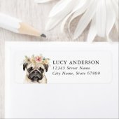 Pug Return Address Labels (Insitu)