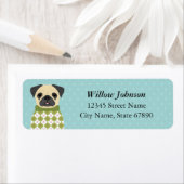 Pug Return Address Labels (Insitu)