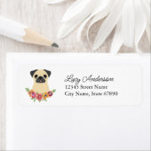 Pug Return Address Labels (Insitu)