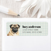 Pug Return Address Labels (Insitu)