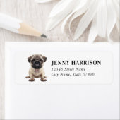 Pug Return Address Labels (Insitu)
