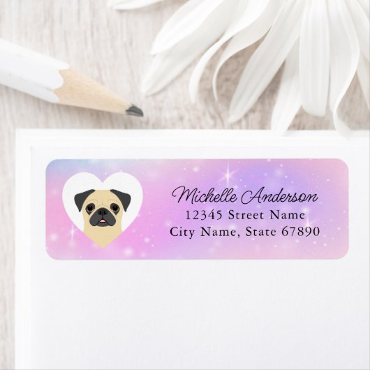 Pug Return Address Labels (Insitu)