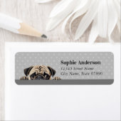 Pug Return Address Labels (Insitu)