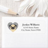 Pug Return Address Labels (Insitu)