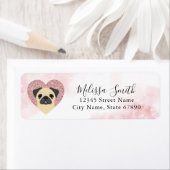 Pug Return Address Labels (Insitu)