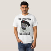 Pug Revolution T-shirt (Voorkant volledig)