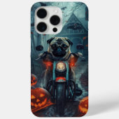 Pug Rijden Motorfiets Halloween eng Case-Mate iPhone Case (Achterkant)