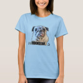 Pug Rocker T-shirt (Voorkant)