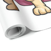 Pug-roker | Werkelijke koele pug Dog Cadeaupapier (Rol Hoek)