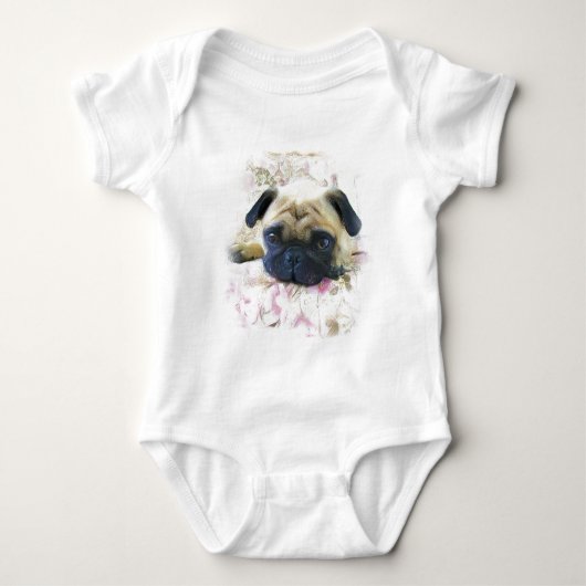 Pug Romper (Voorkant)