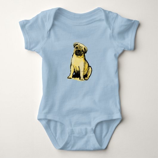 Pug Romper (Voorkant)