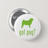 Pug Ronde Button 5,7 Cm (Voorkant /achterkant)