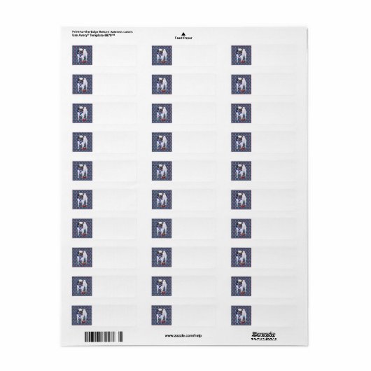 Pug Sailor Etiket (Full Sheet)