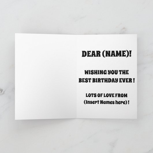 PUG schattig van de hond grappig Kaart (Binnen)