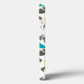 Pug - schattige hond met Kerstmis Case-Mate iPhone Case (Achterkant / Links)