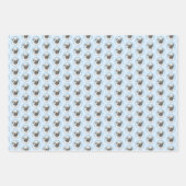 Pug schilderen - Kute Original Dog Art Inpakpapier Vel (Voorkant)